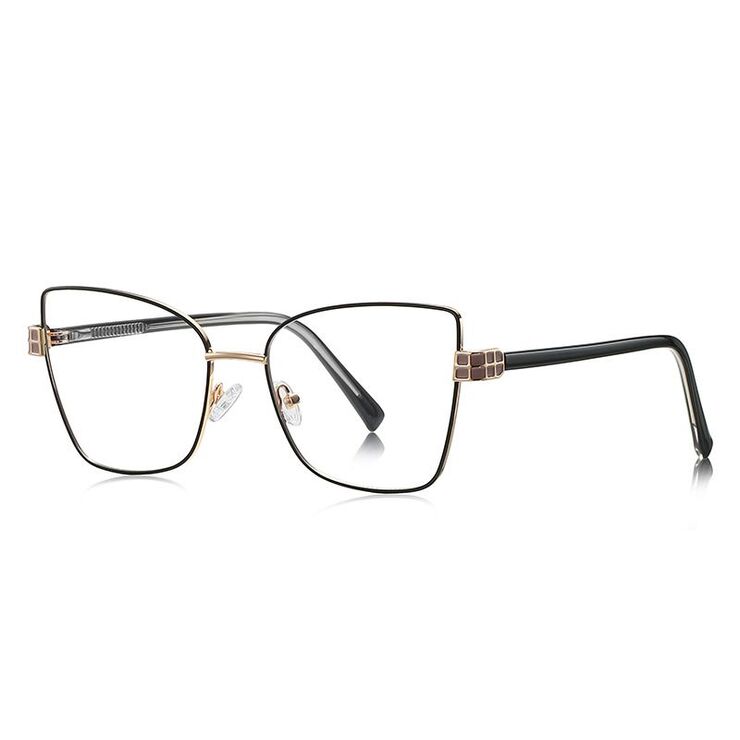 Оправа металлическая + TR90, линзы-блюблокеры с защитой от ультрафиолета и синего света More FCS3141