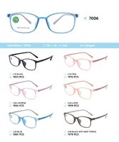 TR-90 plastic frames for kids 7001
