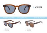 Plastic acetate frame polarized sunglasses WD1551S