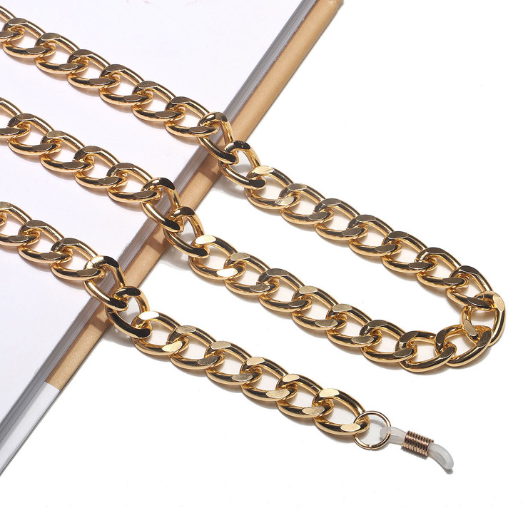 Anti-slip aluminium eyeglass chain GL1098