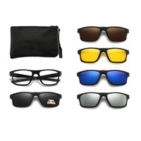 El Dorado frames with polarized sunshades set (clip-on) on magnet 2269A (5 pieces) 