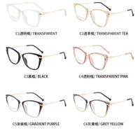 Оправа для очков пластиковая TR90 с защитой от синего света, с флексом FA87124