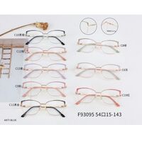 Оправа металлическая с защитой от синего света и флексами MAMO F93095