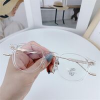 Оправа гибридная, металл + TR90, линзы с Blue Block покрытием SANTA 0969