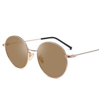 Очки металлические фотохромные с защитой от синего света 9620-GT