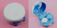 Набор - устройство для очистки мягких контактных линз (A set for cleaning soft contact lenses) HL-900 青洁王子清洸器