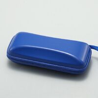 Sunglasses and eyeglasses hard shell case 亮皮