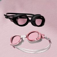 Очки для плавания водонепроницаемые с защитой от запотевания, с берушами, футляром и шапочкой, 6030-YU