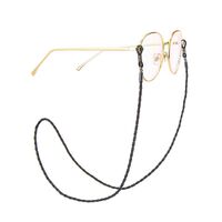 Leather non-slip chain, for glasses and masks GA015