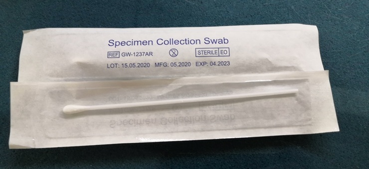 Палочка стерильная для забора мазка