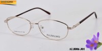 Женская металлическая оправа из стали для очков Allmilmo AL8006