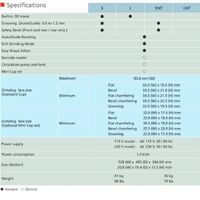 Автоматический бесконтурный обдирочный станок, станок-автомат для обработки линз (линзограф) Nidek LE-1000 (б/у товар)
