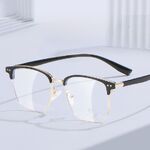 Оправа полуободковая комбинированная (металл + TR90) с линзами Blue Ray Cut MAMO H6629