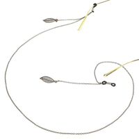 Metal non-slip chain, with sheet, for glasses and masks GL144