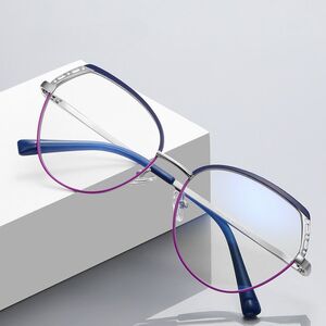 Оправа металлическая с линзами блю-блокерами MORE FCS3109