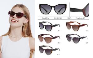 Polarized plastic sunglasses Rianova R7007