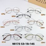 Оправа металлическая, линзы с Blue Block покрытием SANTA 00173