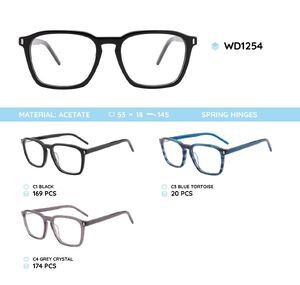 Plastic frames for glasses acetate material WD1254