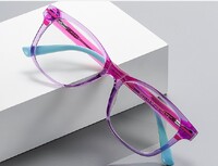 Spectacle frame for teenagers plastic frames for glasses TR90+CA material (flex hinges) FOCUS FCS20211