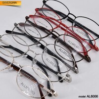Женская металлическая оправа из стали для очков Allmilmo AL8006