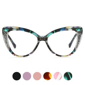 TR90 plastic frame or glasses with blue light protection, with spring hinges FA87301
