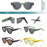 Поляризационные солнцезащитные пластиковые очки из материала ацетат Big City HS2838