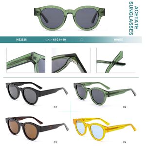 Поляризационные солнцезащитные пластиковые очки из материала ацетат Big City HS2838