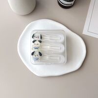 Set of 3 mini soft contact lens kits WL454盒装袋装镊子