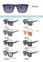 Plastic TR90 frame polarized sunglasses FI01-01S