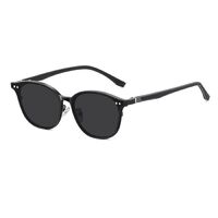 Metal Blue Ray Cut protection frame with spring hinges + magnet sunshade clip-on 7022-GT