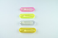 Пинцет пластиковый с палочкой в индивидуальной упаковке в цветной коробочке JD331