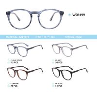 Plastic acetate eyeglasses frame for men WD1499
