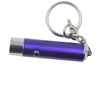 Flashlight with blue light transmittance test