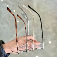 Оправа металлическая с линзами Blue Ray Cut MAMO 8786