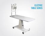 Моторизованный стол с электроподъёмным механизмом с держателем приборов 3D-3, столешница 1300*500 мм