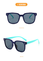 Polarized silicone sunglasses with UV400 protection for kids T11017