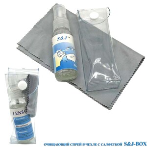 Спрей для очистки очков 清洁水 LIANGSHI S&J-BOX 30мл