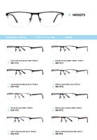 Металлическая оправа с дужками из материала TR-90 MR0073