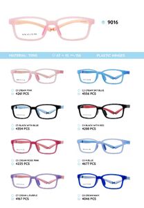 TR90 plastic eyeglasses frame for kids 9016
