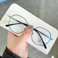 Оправа металлическая с линзами Blue Ray Cut MAMO 8786