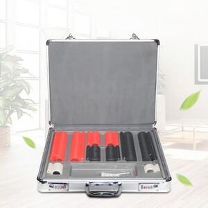 Меднабор из 158 пробных линз в пластиковых оправах в алюминиевом кейсе WZ-YG6, пластиковый внутренний контейнер для линз