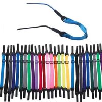 Elastic string - glasses holder with adjustable length, 21-33 cm, clamp - Ø5 mm