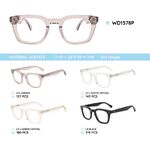 Plastic acetate eyeglasses frame for women WD1578P