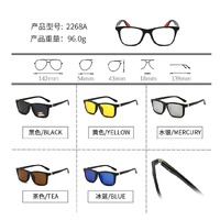 El Dorado frames with polarized sunshades set (clip-on) on magnet 2268A (5 pieces) 