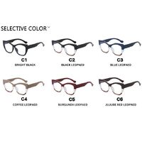 Plastic glasses with blue light protection for women 97228-PN
