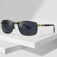 Очки металлические фотохромные с защитой от синего света 2871-GT