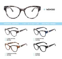 Plastic acetate eyeglasses frame WD4300