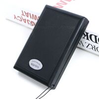 Folding magnifier with universal backlight 21015-XX, dimensions: 45*45 mm, ⌀20 mm, magnification: 3X, 6X