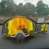 Safety shockproof sports goggles 风镜单支-109%-3带鼻