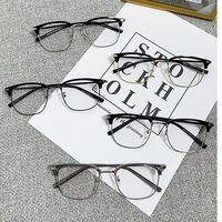 Hibrid, metal + TR90 Blue Block glasses with blue light protection FENQI F2202